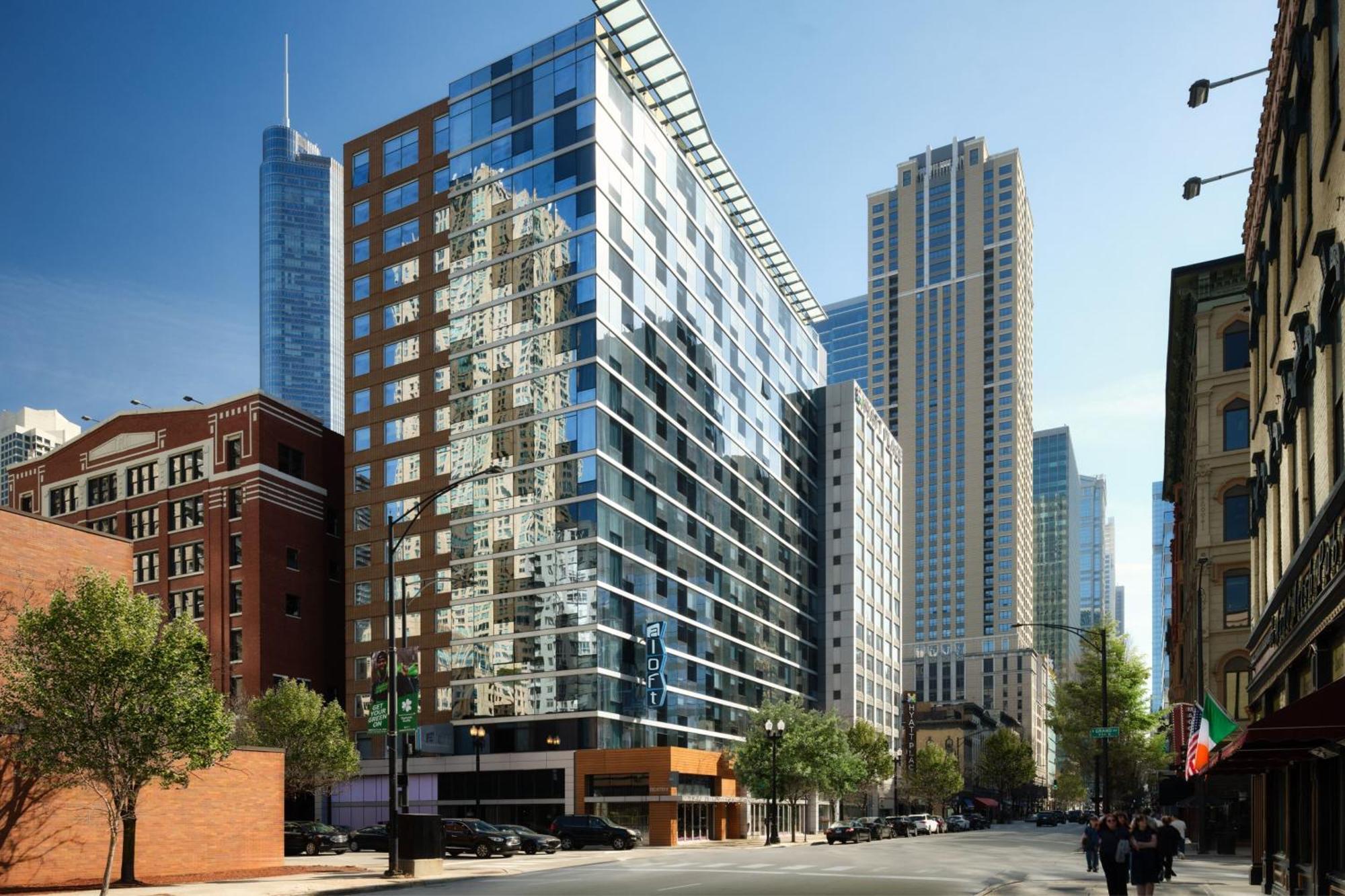 Aloft Chicago Downtown River North Buitenkant foto