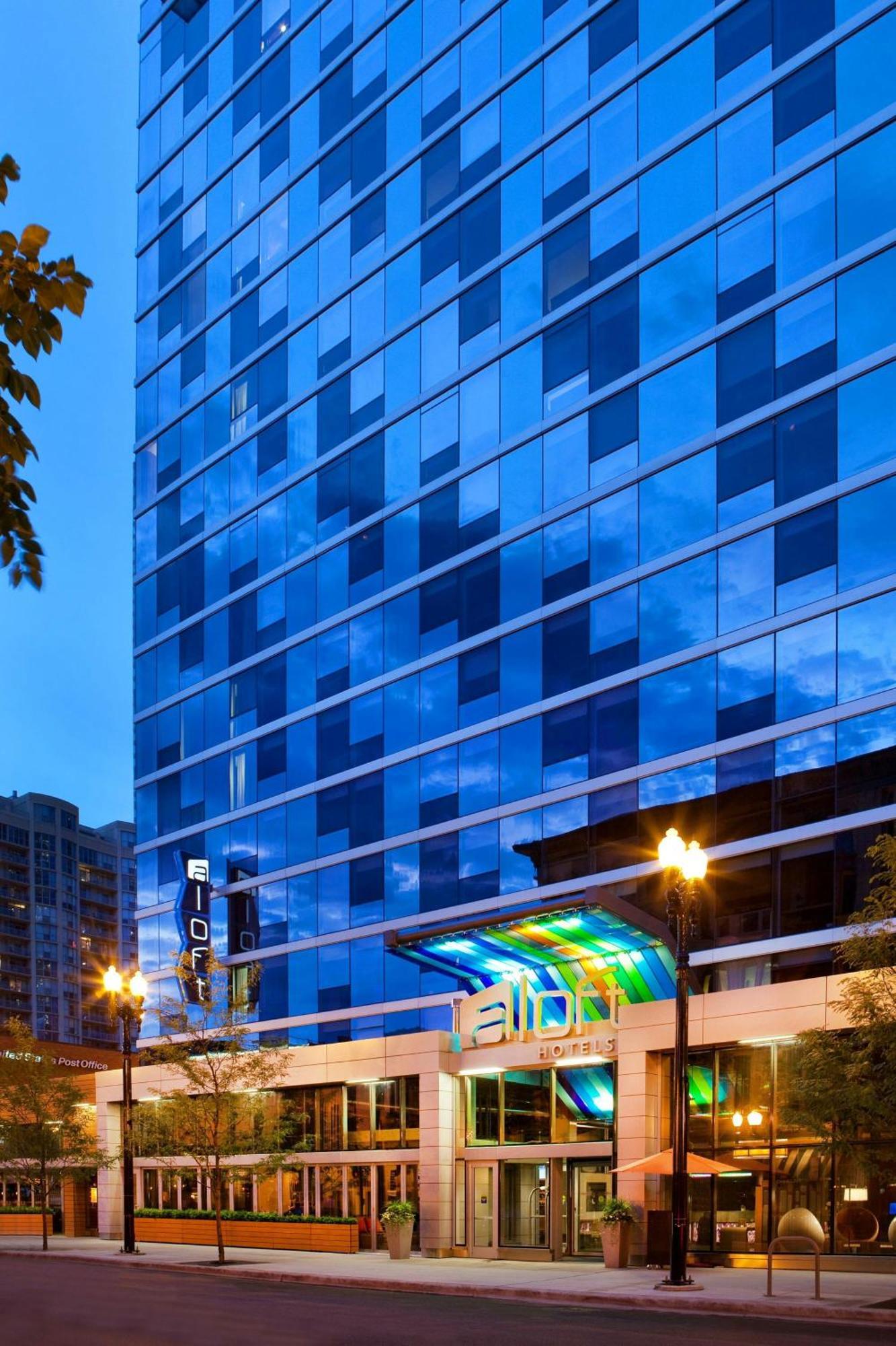 Aloft Chicago Downtown River North Buitenkant foto