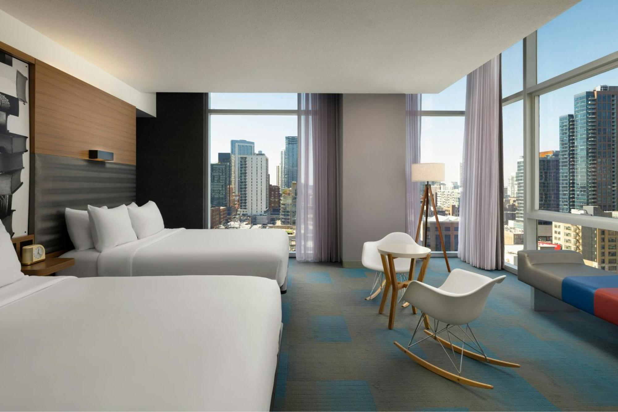 Aloft Chicago Downtown River North Buitenkant foto