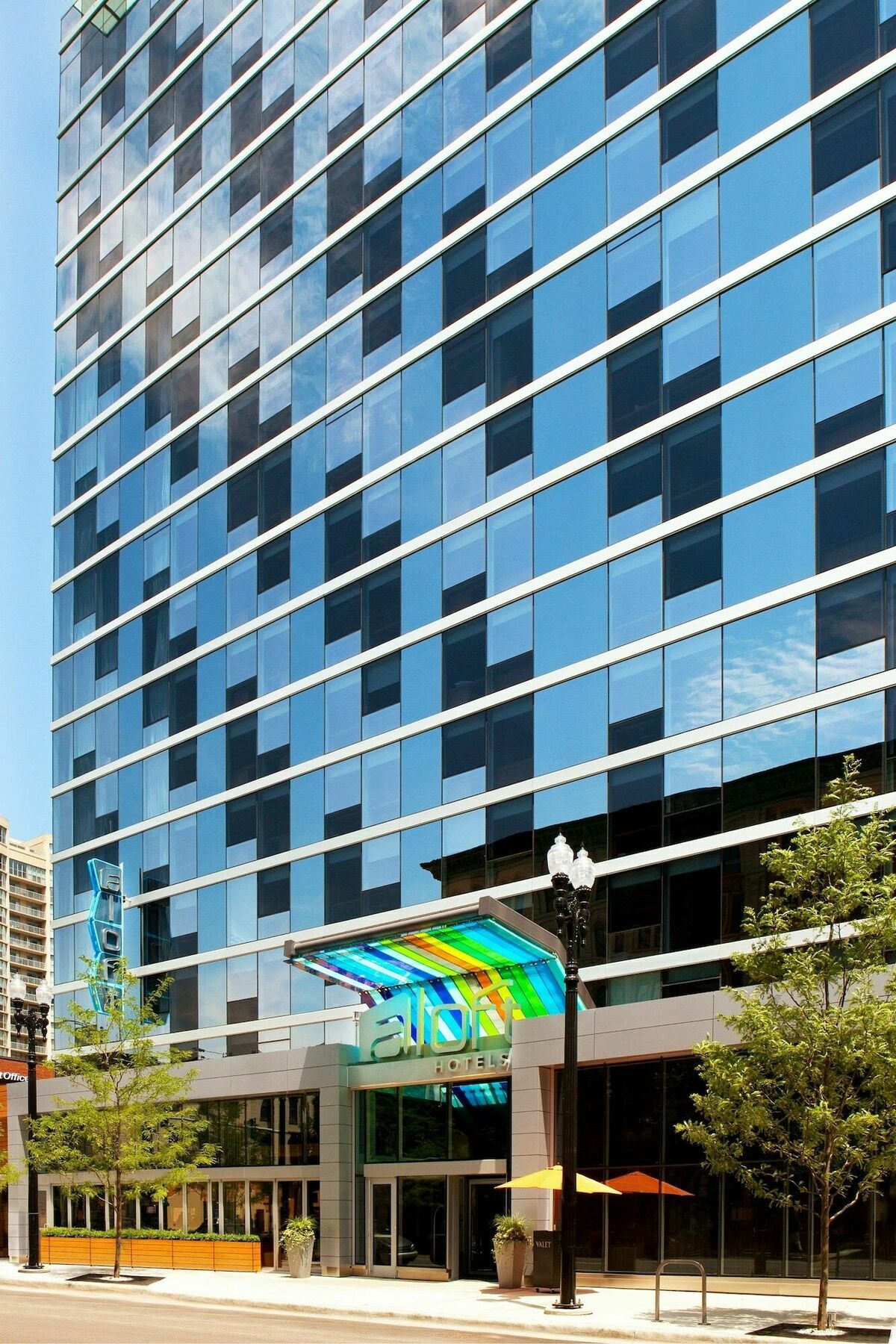 Aloft Chicago Downtown River North Buitenkant foto