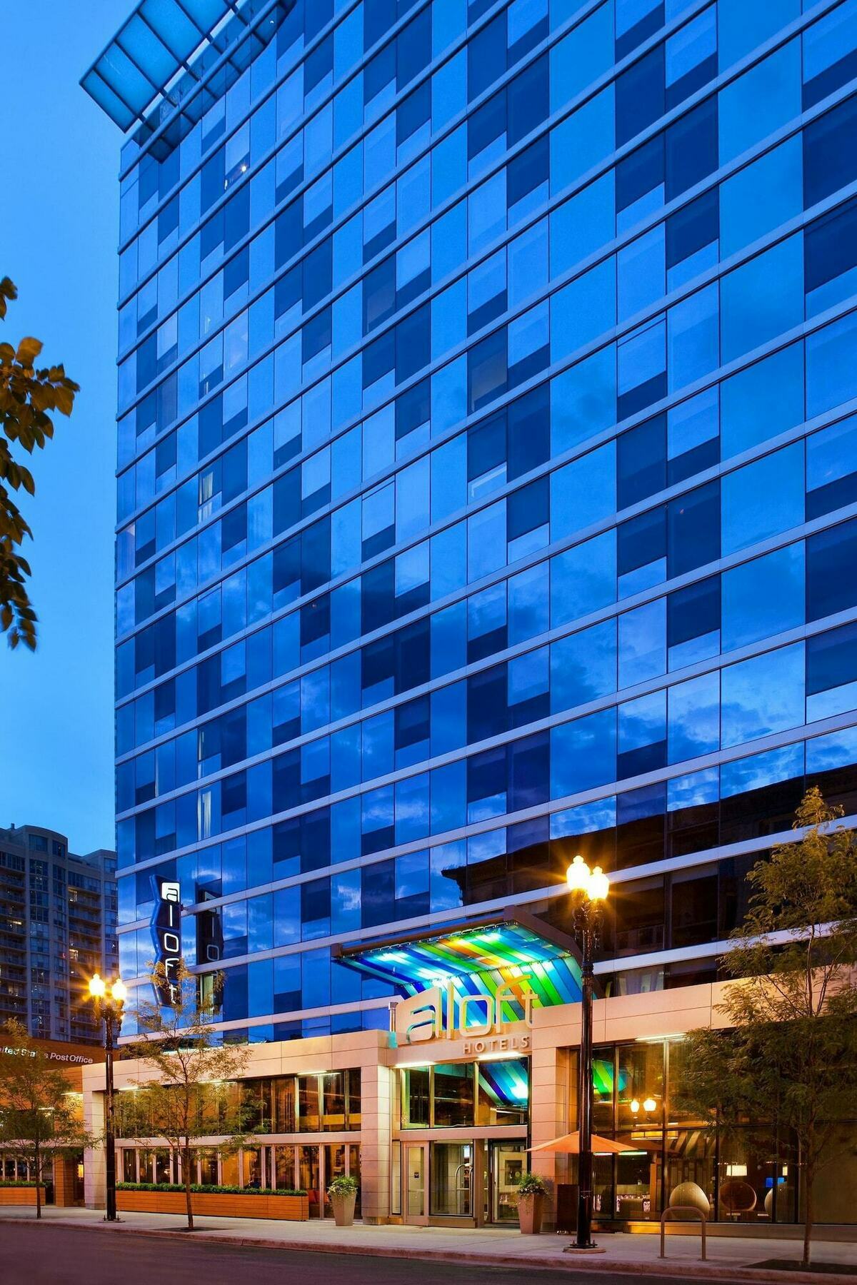 Aloft Chicago Downtown River North Buitenkant foto
